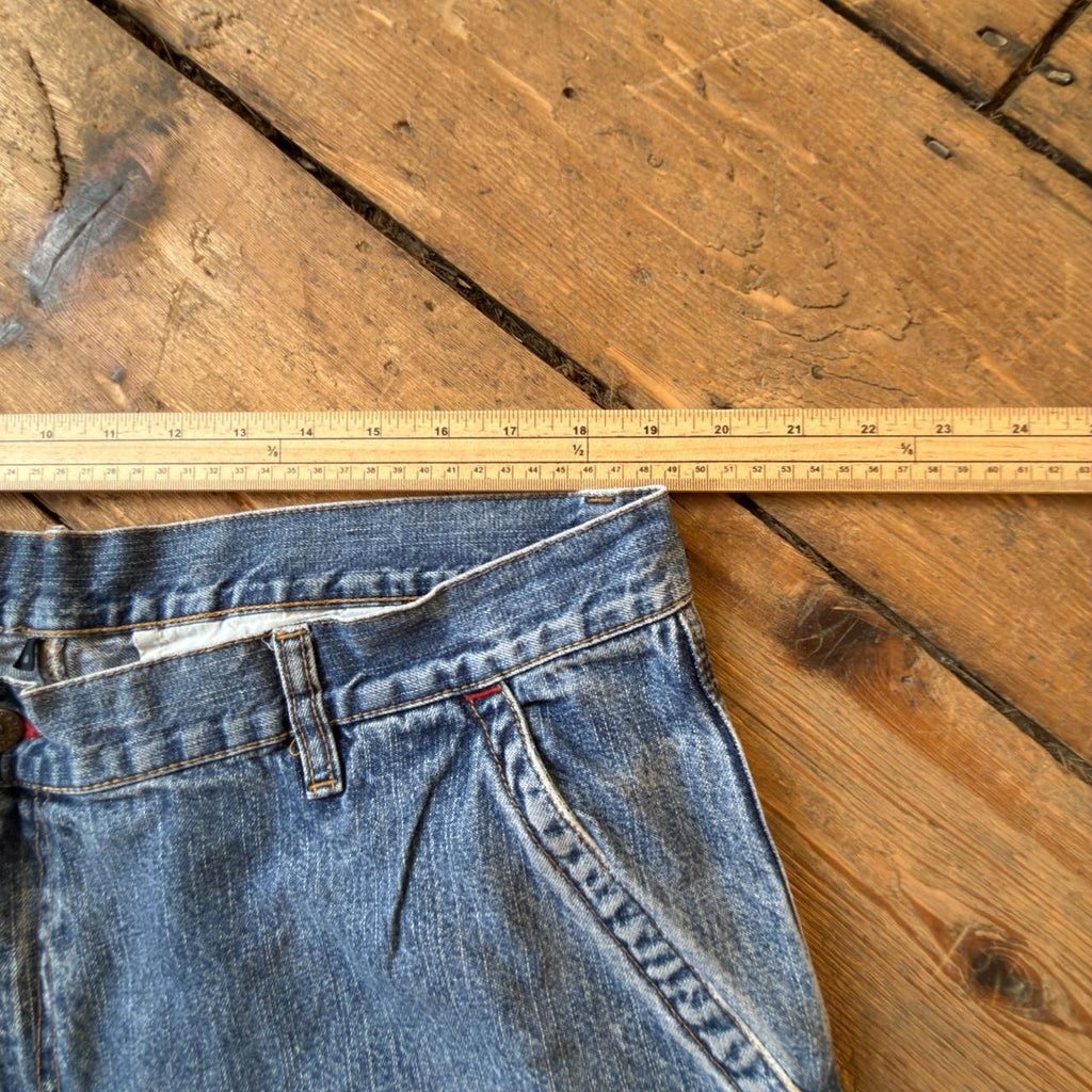 Tommy Hilfiger Blue Denim Cargo Shorts W40