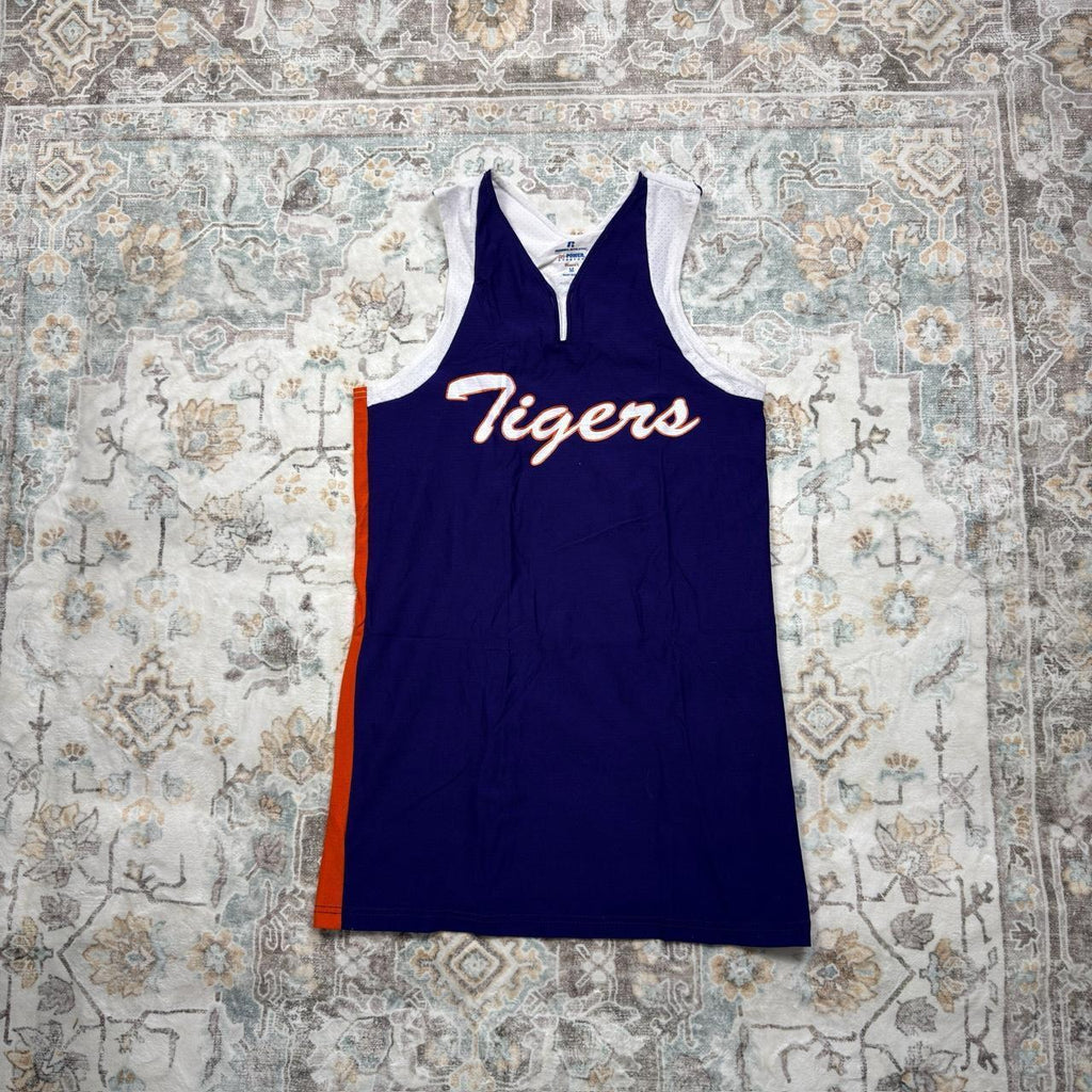 Russell Athletic Dri-Power Stretch Women’s Tigers 7 Jersey in Purple Size M