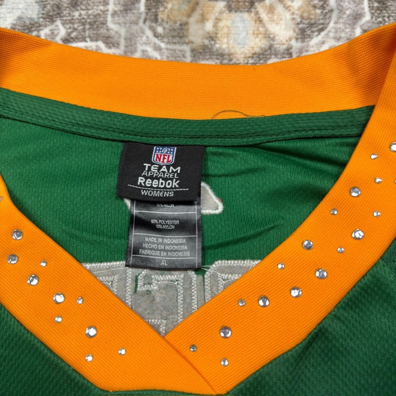 Reebok NFL Rodger’s Jersey in Green Women’s Size XL