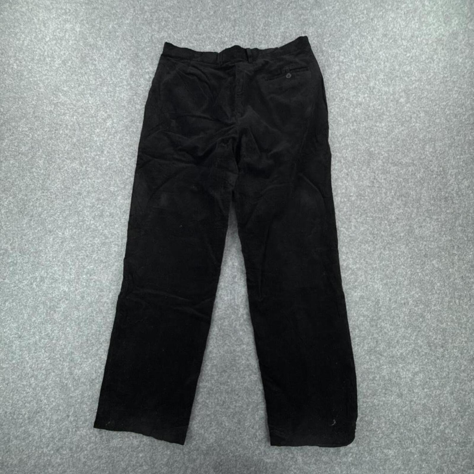 Black Marks & Spencer corduroy trousers #corduroytrousers