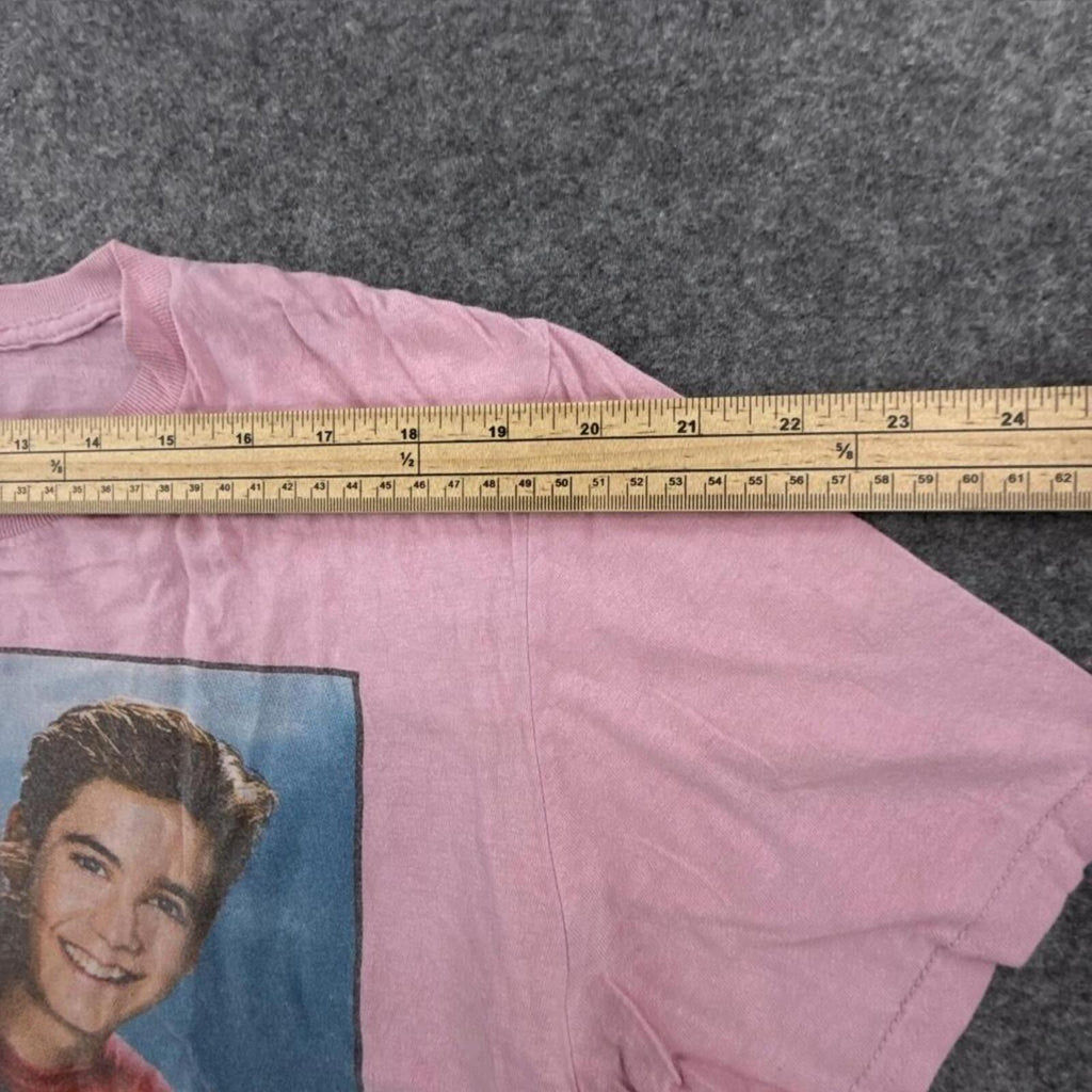 Pink Saved by the Bell graphic tee