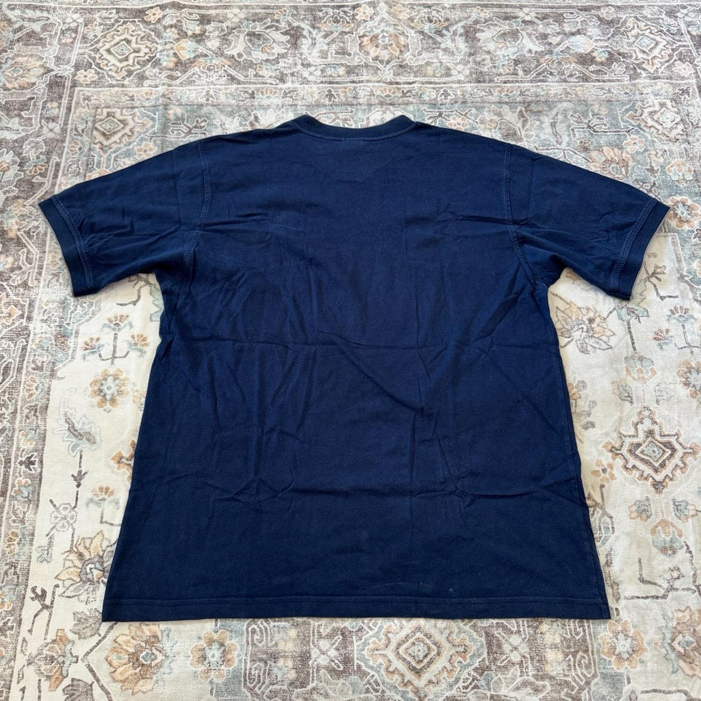 Nike Navy Blue V Neck T-Shirt Size XL