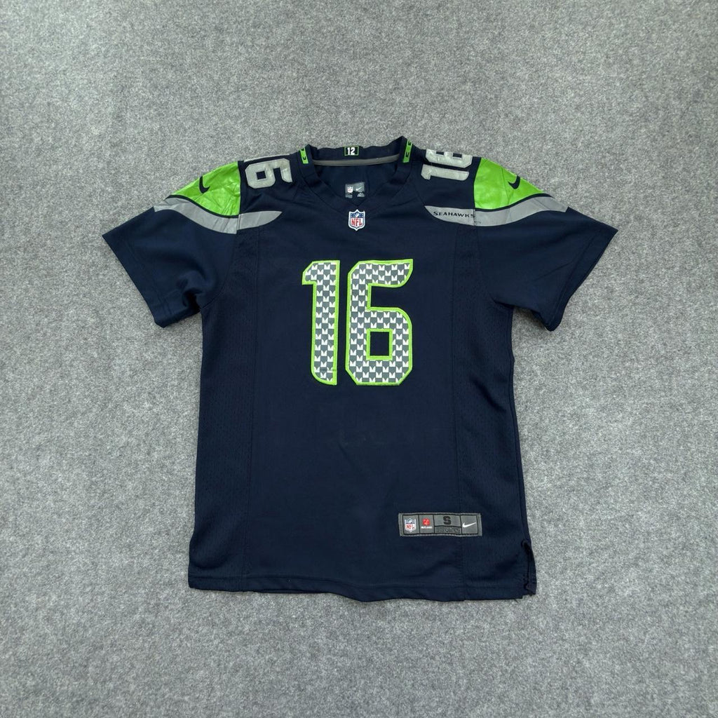 Nike Seattle Seahawks ‘Lockett’ Jersey in Navy Women’s