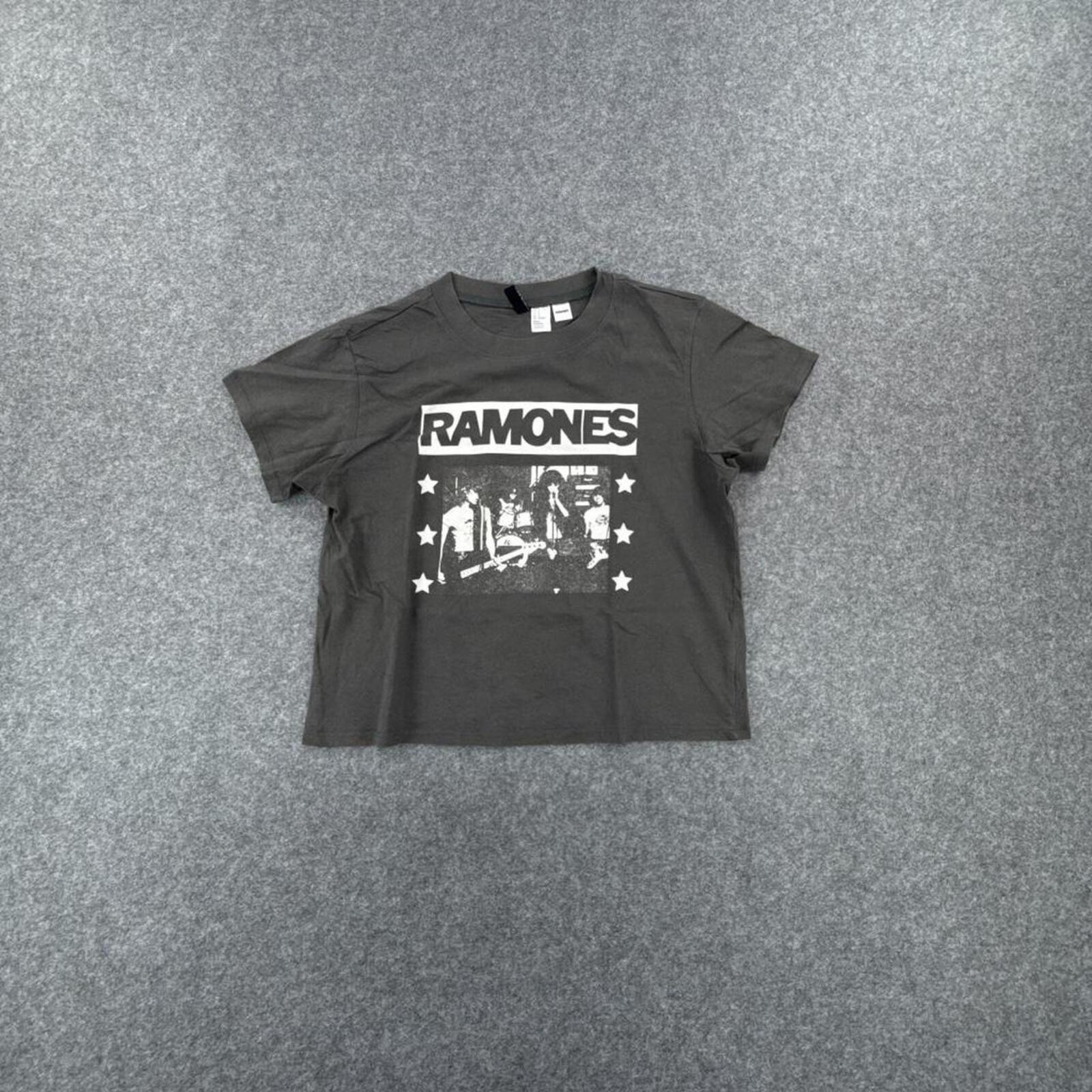 Ramones tee in grey