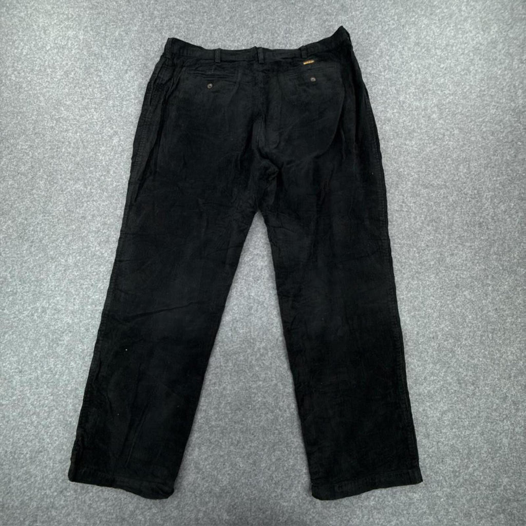 Black John Rich & Bros Woolrich corduroy trousers