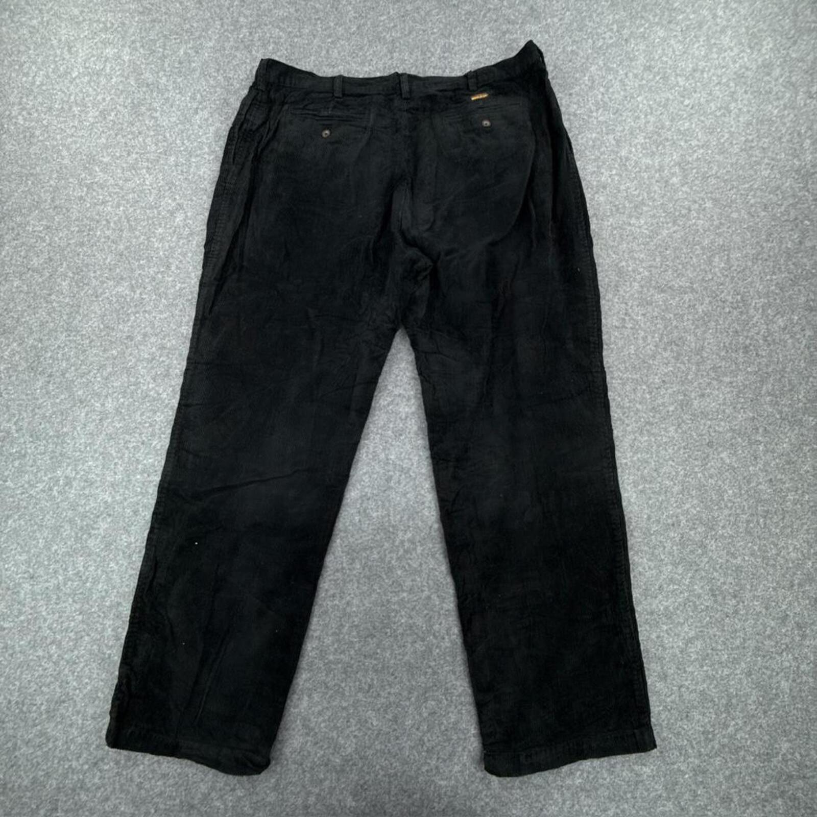 Black John Rich & Bros Woolrich corduroy trousers