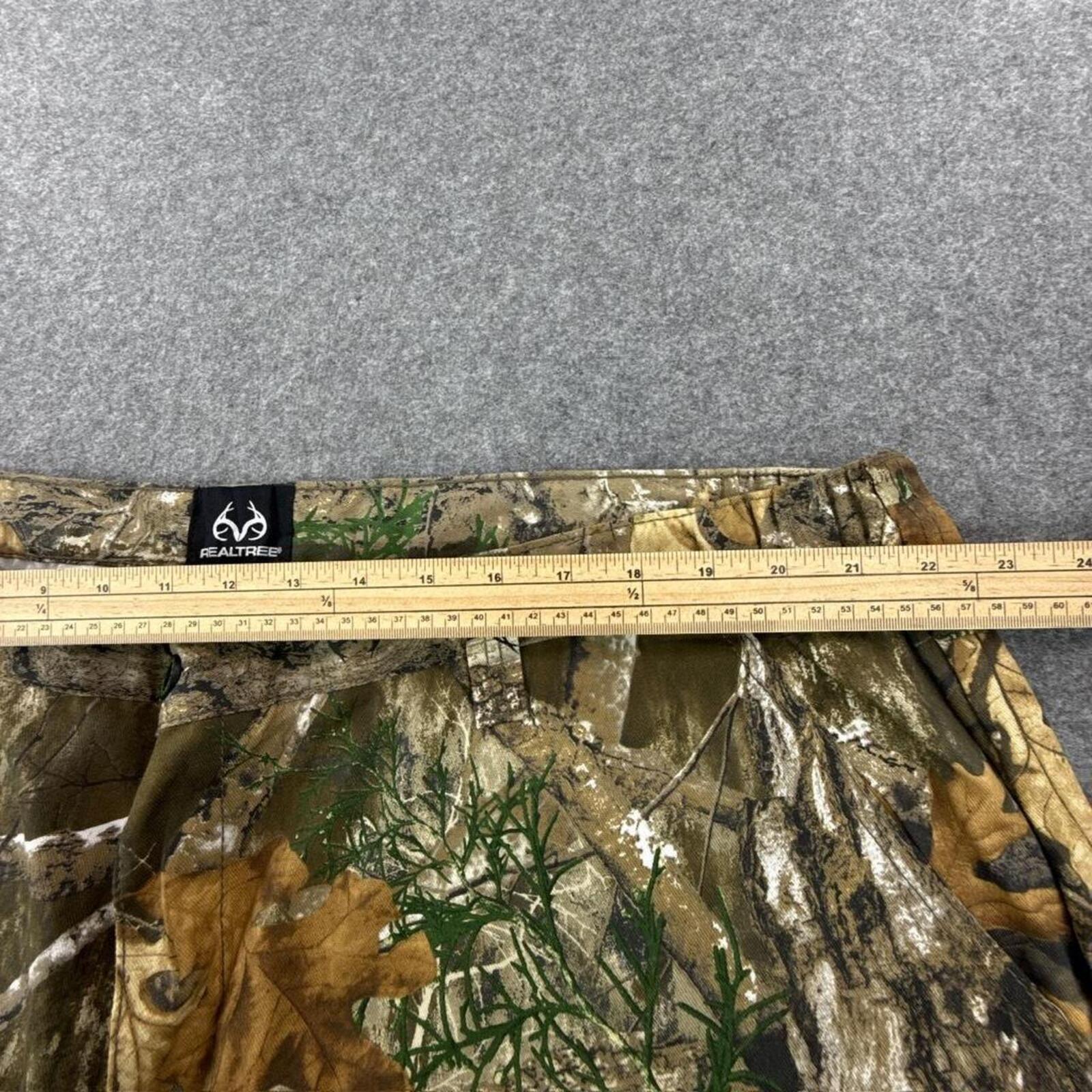 Real Tree camo cargo pants with adjustable waist, new with tag #camouflage