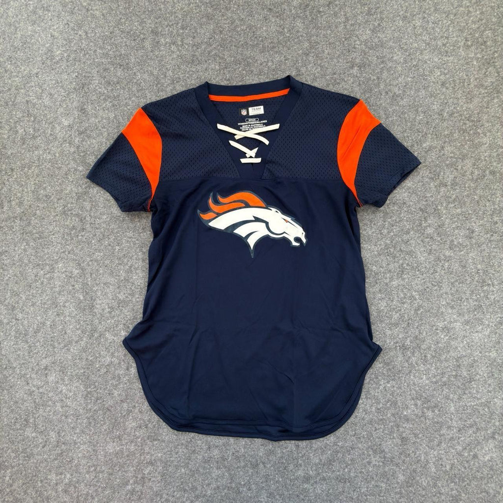 NFL Women’s Denver Broncos Jersey in Navy and Orange