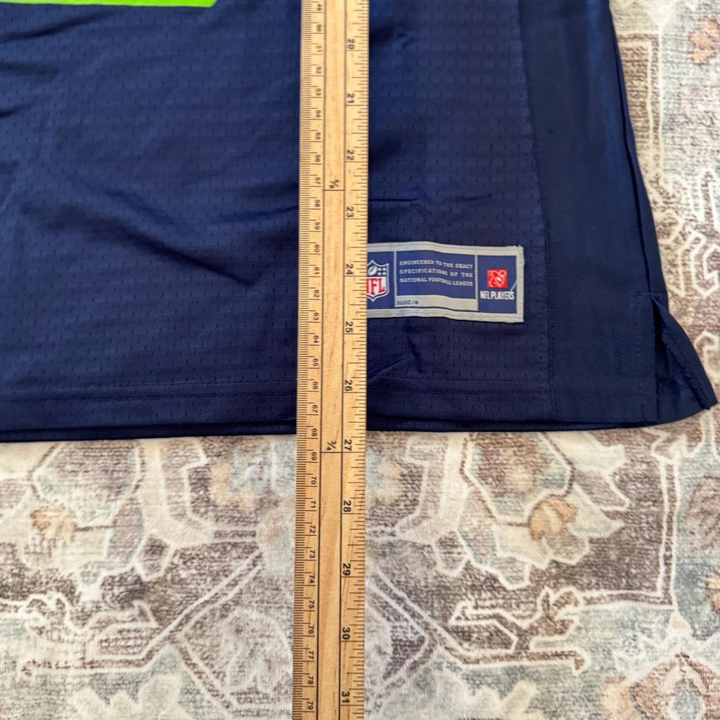 Nike NFL Russell Wilson Jersey in Navy Blue Size M