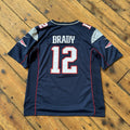 Nike NFL Tom Brady New England Patriots Navy Blue Jersey Size L