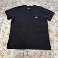 Carhartt Loose Fit Black Pocket T-Shirt Size L