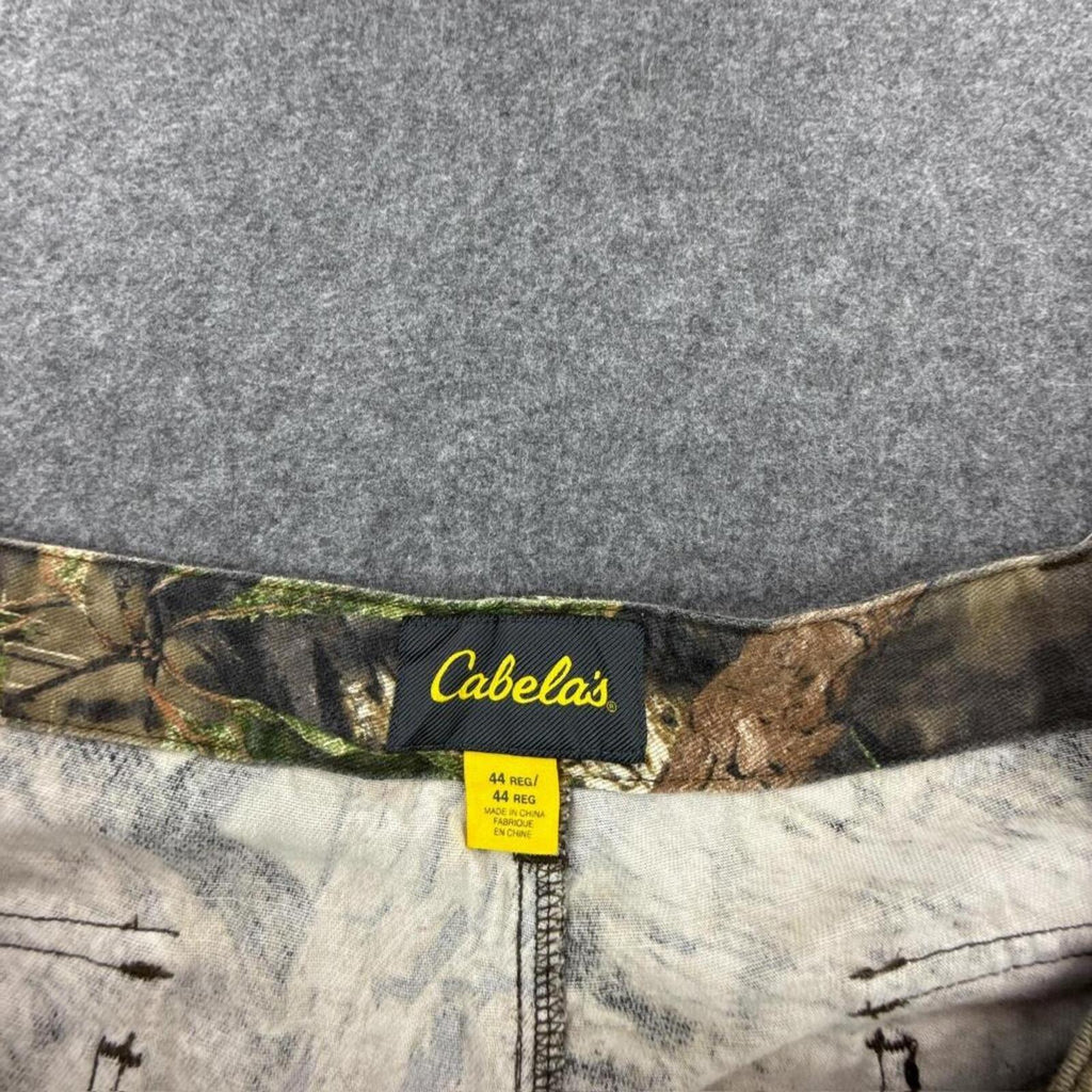 Cabela's camo cargo pants with adjustable ankle straps #cargo