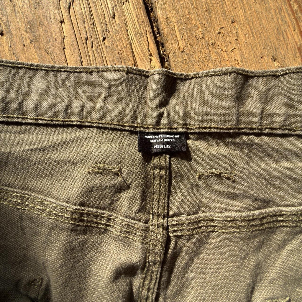 Dickies Khaki Carpenter Trousers W36 L32