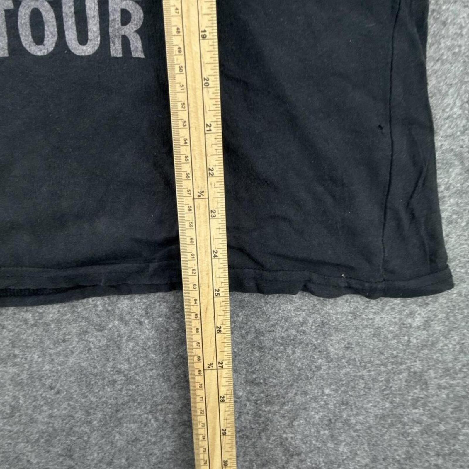 Black Rolling Stones 1975-1980 tour t-shirt