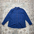 Wrangler Blue Striped Button-up Long-sleeved Shirt Size 2XL