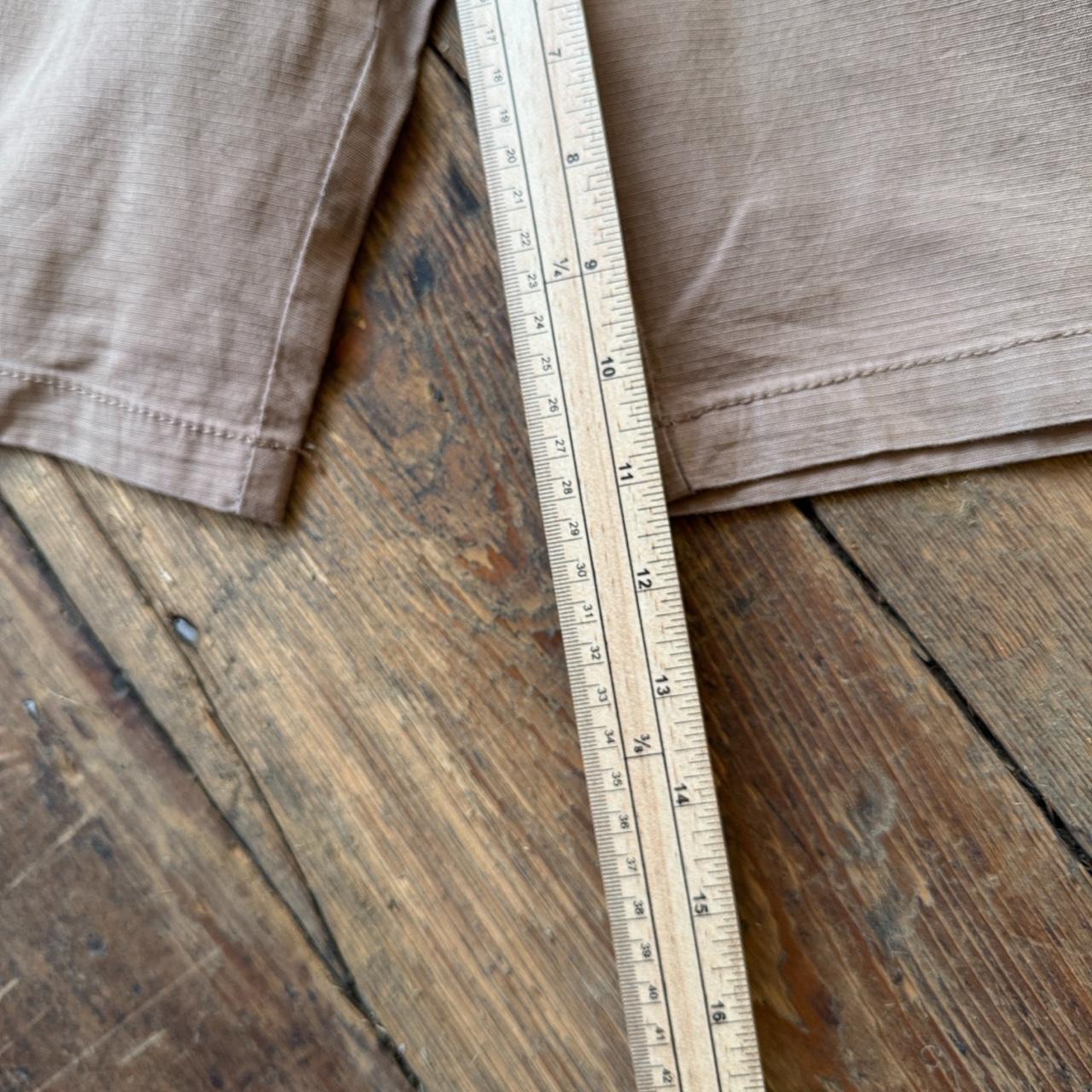 MONUMENT Brown Cargo Shorts W32