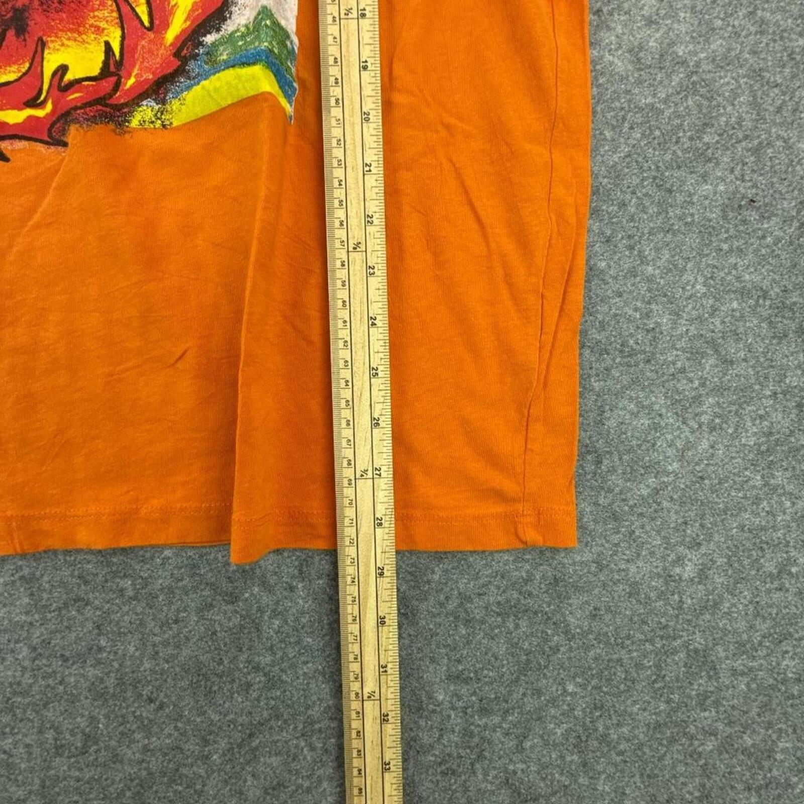 Orange Forever 21 graphic tee