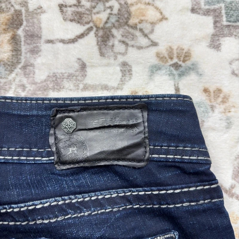 Women’s Y2K Dark Wash Skinny Jeans W27