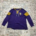 NFL Purple & yellow Minnesota Vikings Long-sleeved Jersey Women’s Size 2XL
