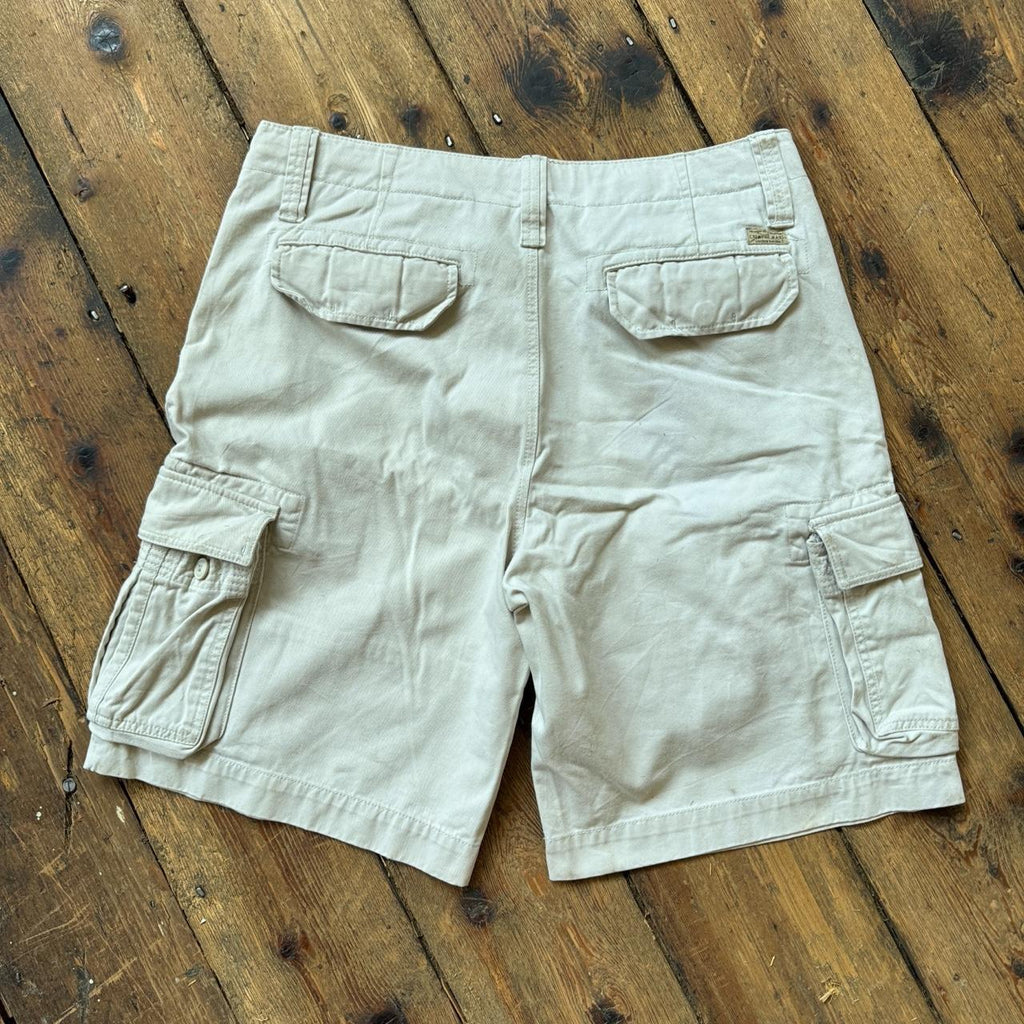 Cremieux Off White Cargo Shorts W36