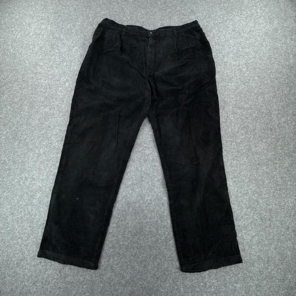 Black John Rich & Bros Woolrich corduroy trousers