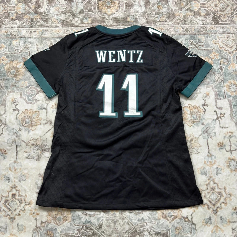 Nike NFL Wentz Jersey in Black Women’s Size M