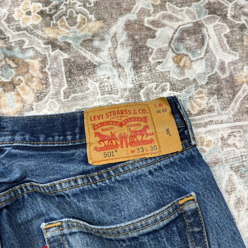 Levi’s 501 Medium Wash Jeans W33 L30