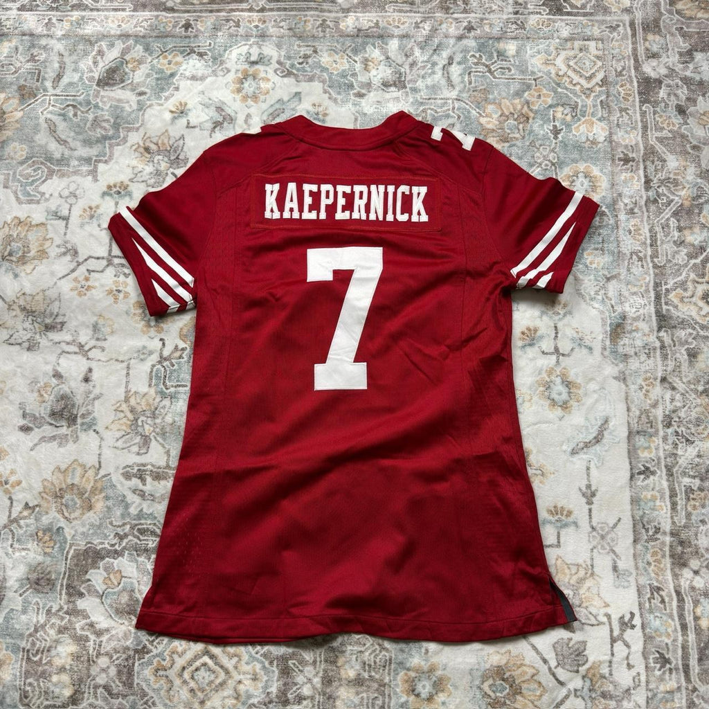 Nike NFL Colin Kaepernick San Francisco 49ers Jersey in Red Women’s Size S