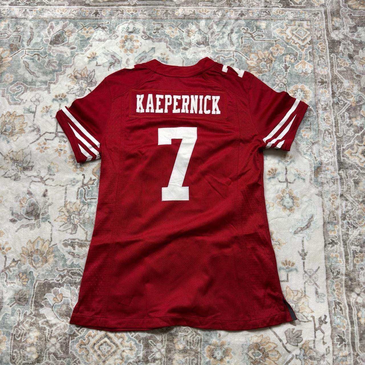 Nike NFL Colin Kaepernick San Francisco 49ers Jersey in Red Women’s Size S