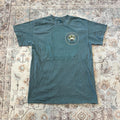 Gildan Hawaiian Islands Maui T-Shirt in Green Size M
