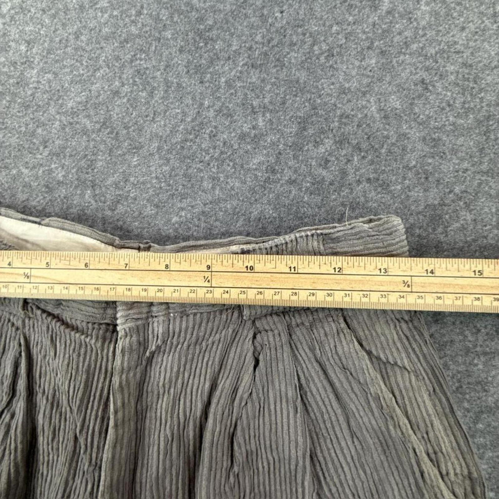 Grey corduroy Bay Club pants #90s