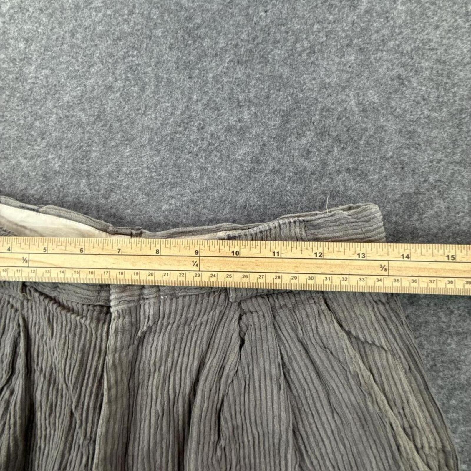 Grey corduroy Bay Club pants #90s