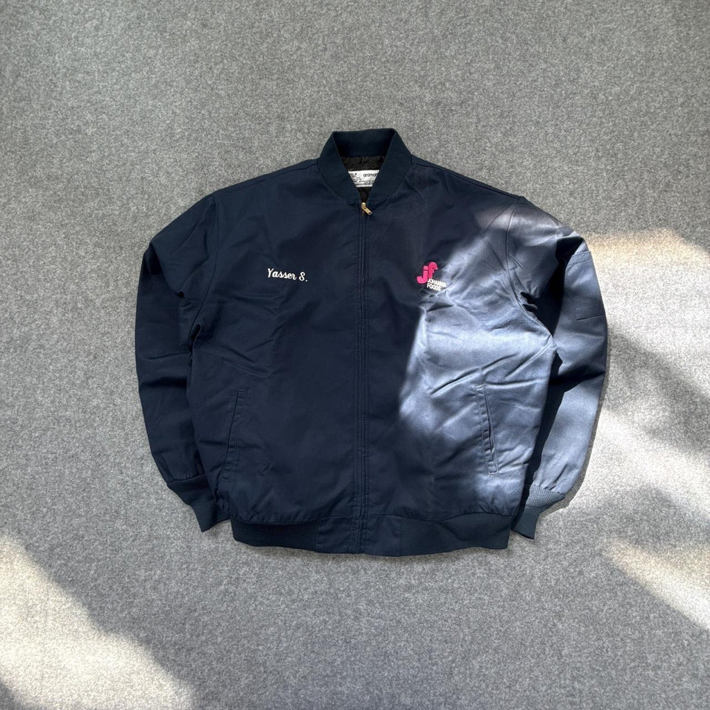 Aramark men’s navy blue workwear jacket