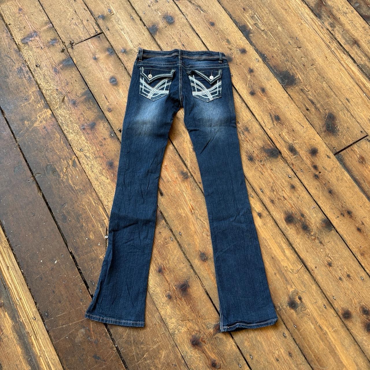 rue 21 Women’s Y2K Low Waist Bootcut Jeans Dark Wash W29