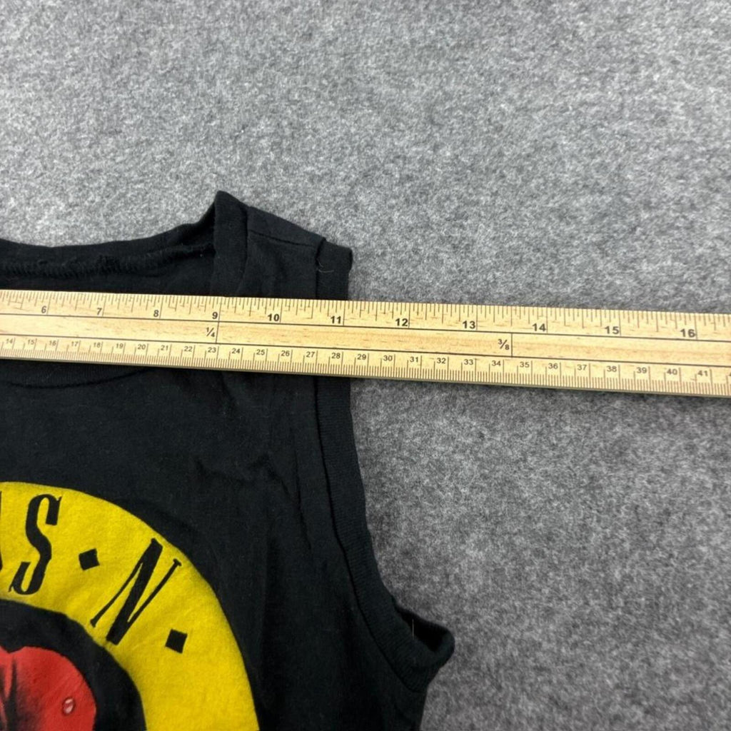 Black and yellow Guns N' Roses tank top
