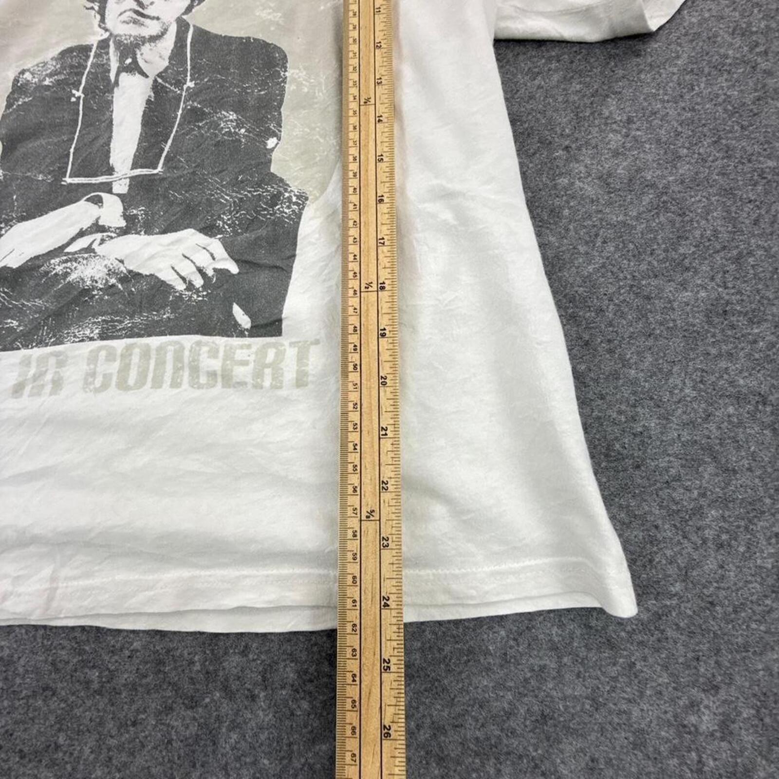 White Bob Dylan oversized graphic tee #indie #rock
