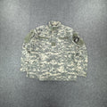 Army camo jacket with patches #militaryinspired