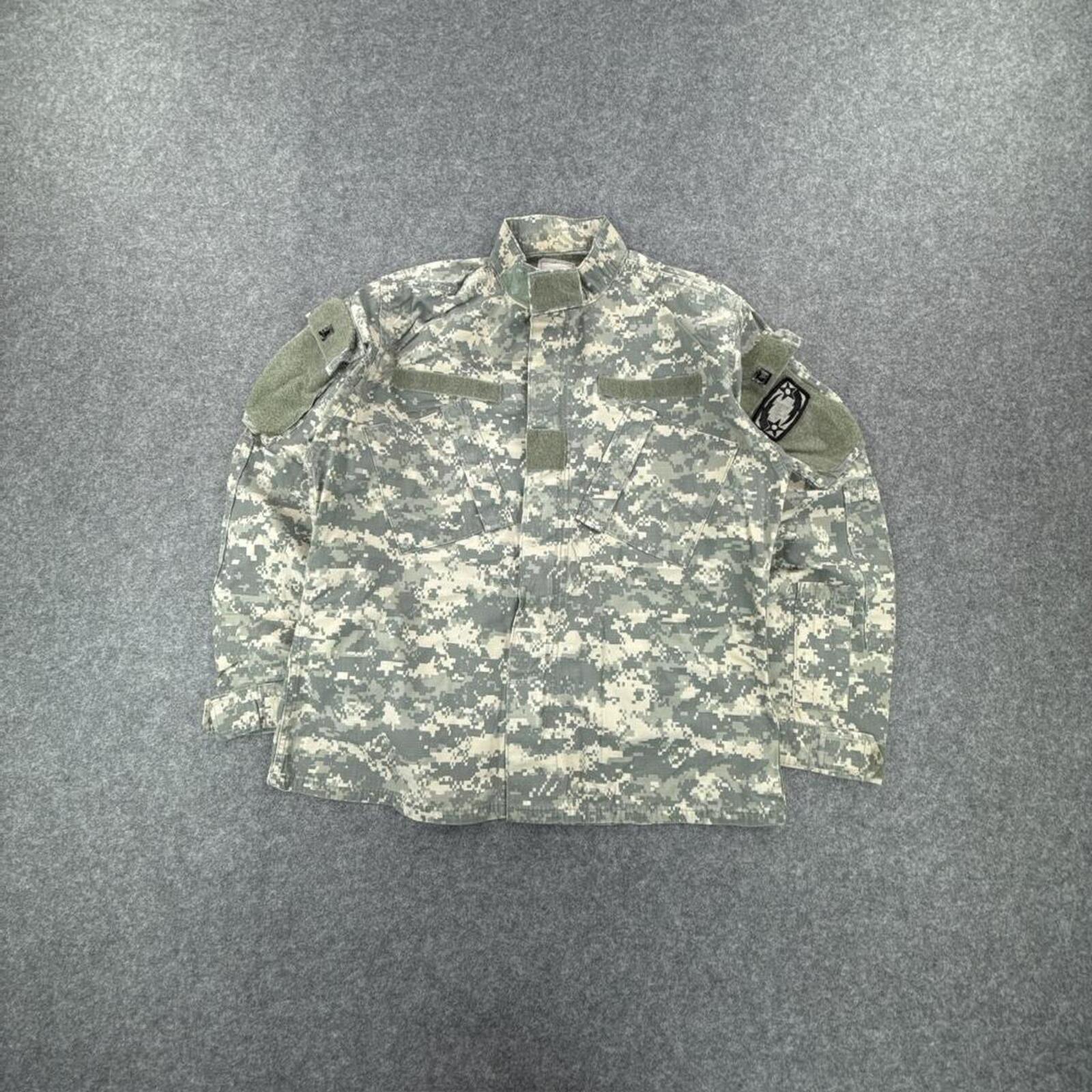 Army camo jacket with patches #militaryinspired