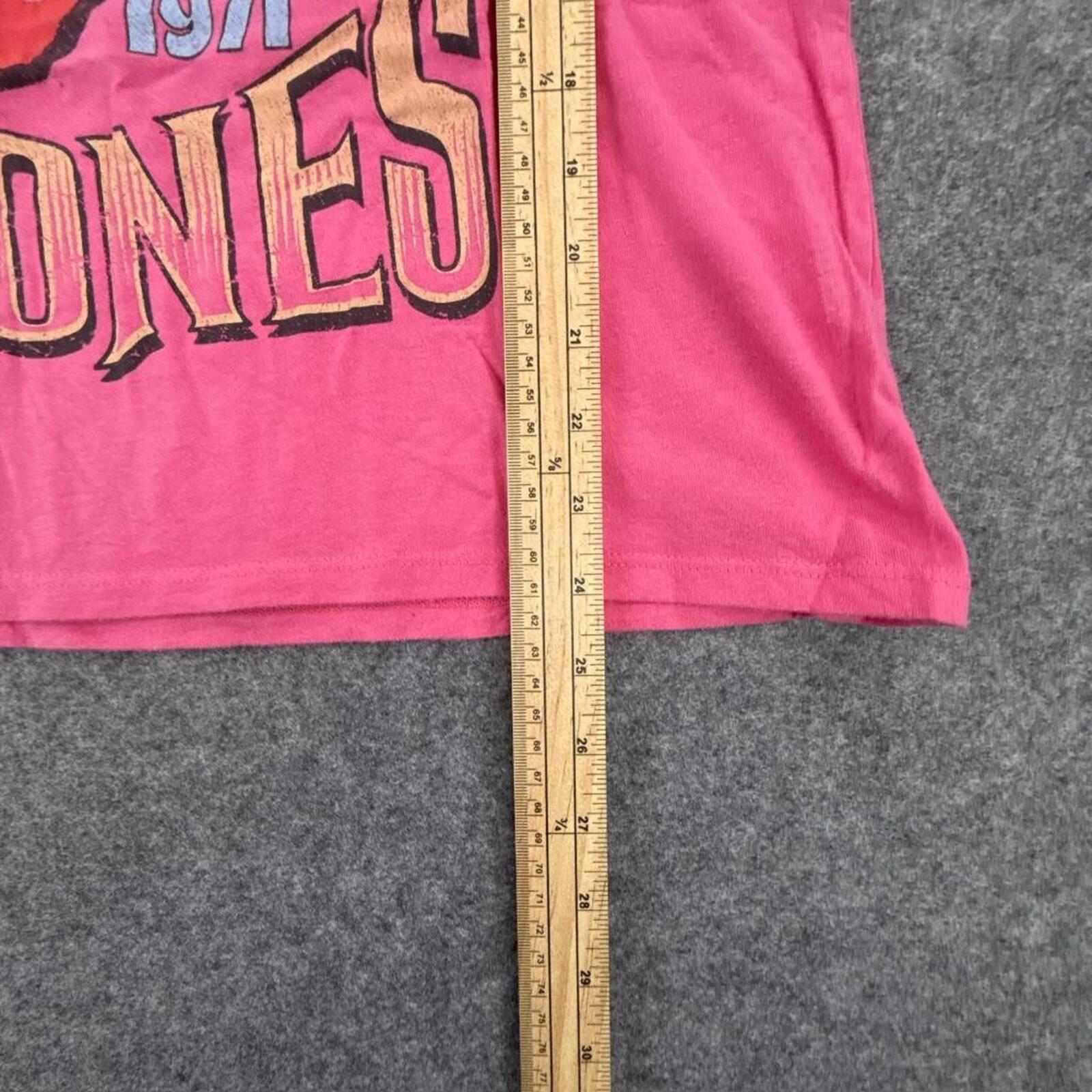 Rolling Stones pink cotton t-shirt