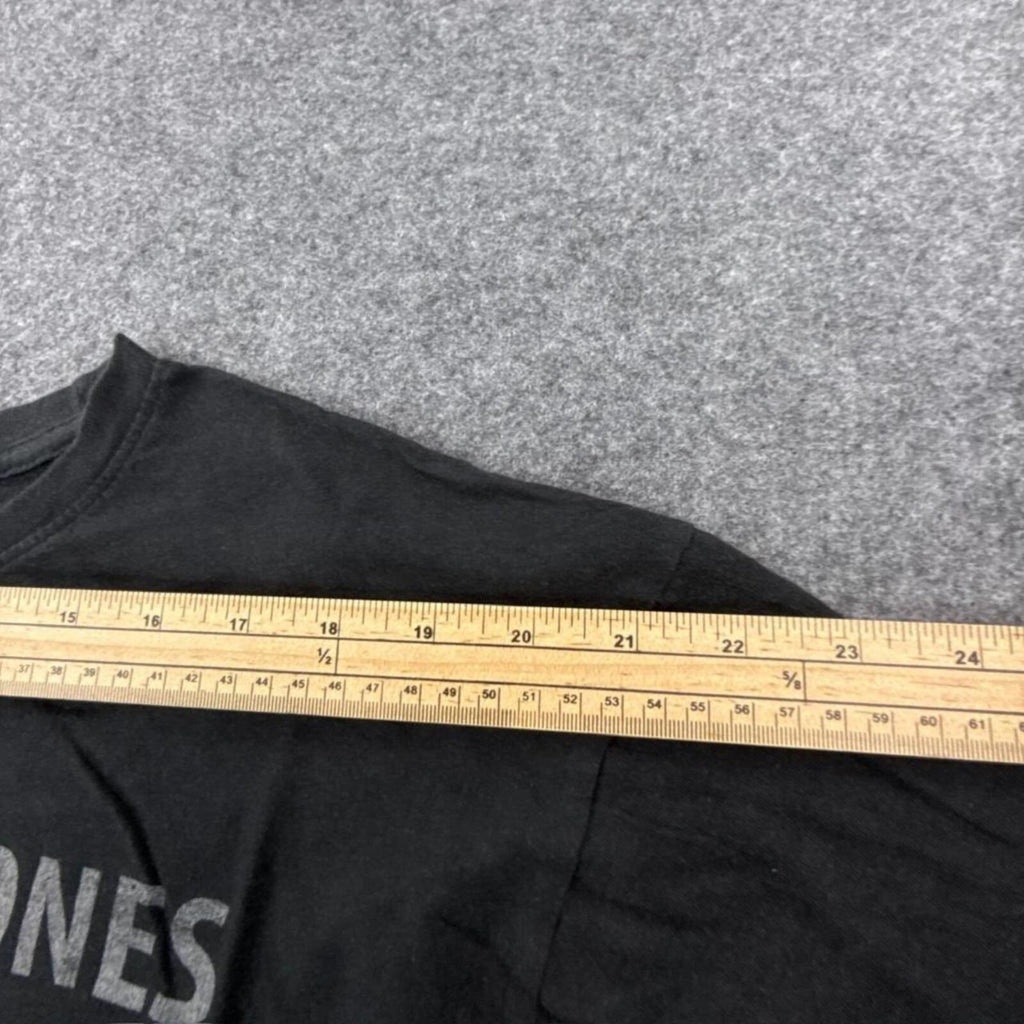 Black Rolling Stones 175th US tour t-shirt