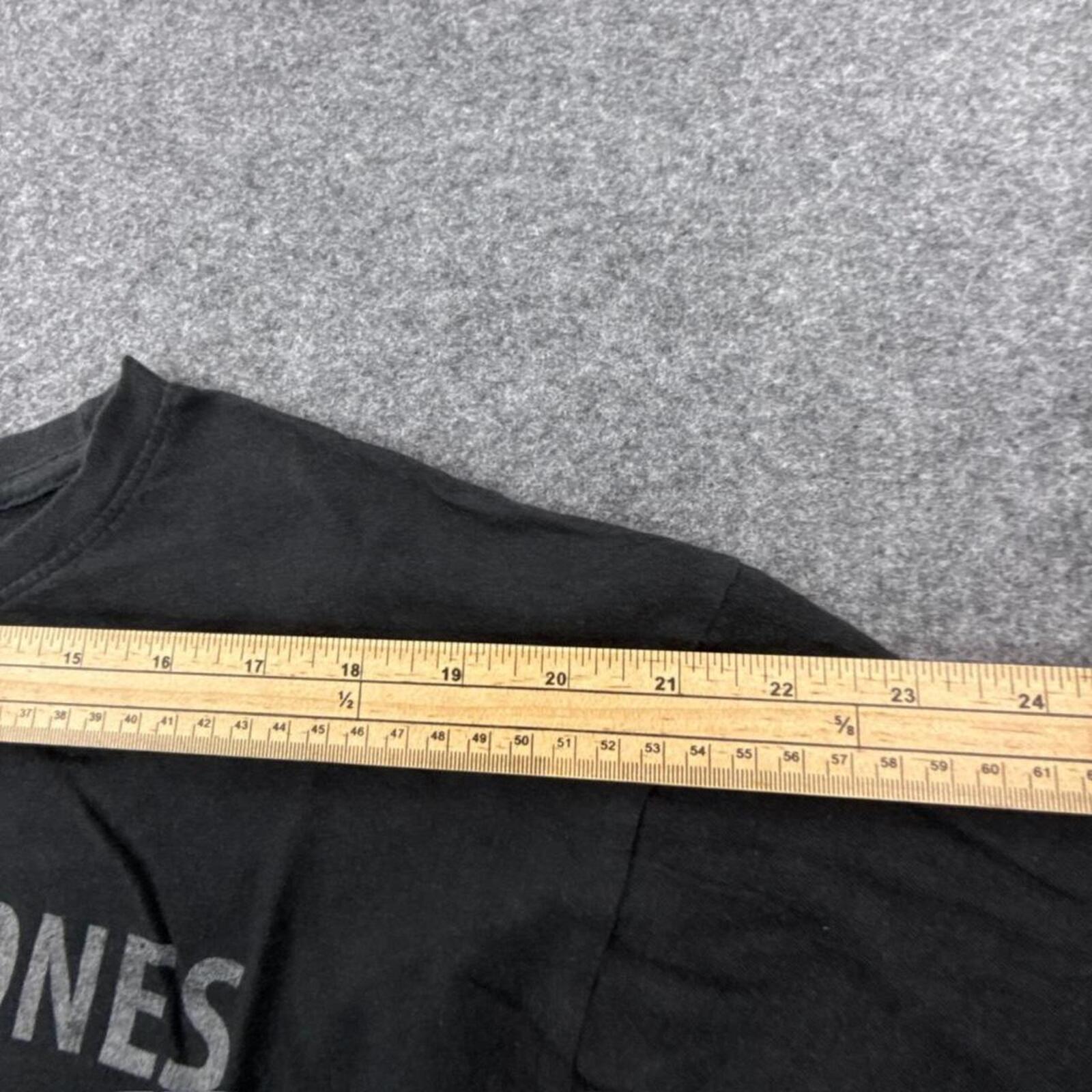 Black Rolling Stones 175th US tour t-shirt
