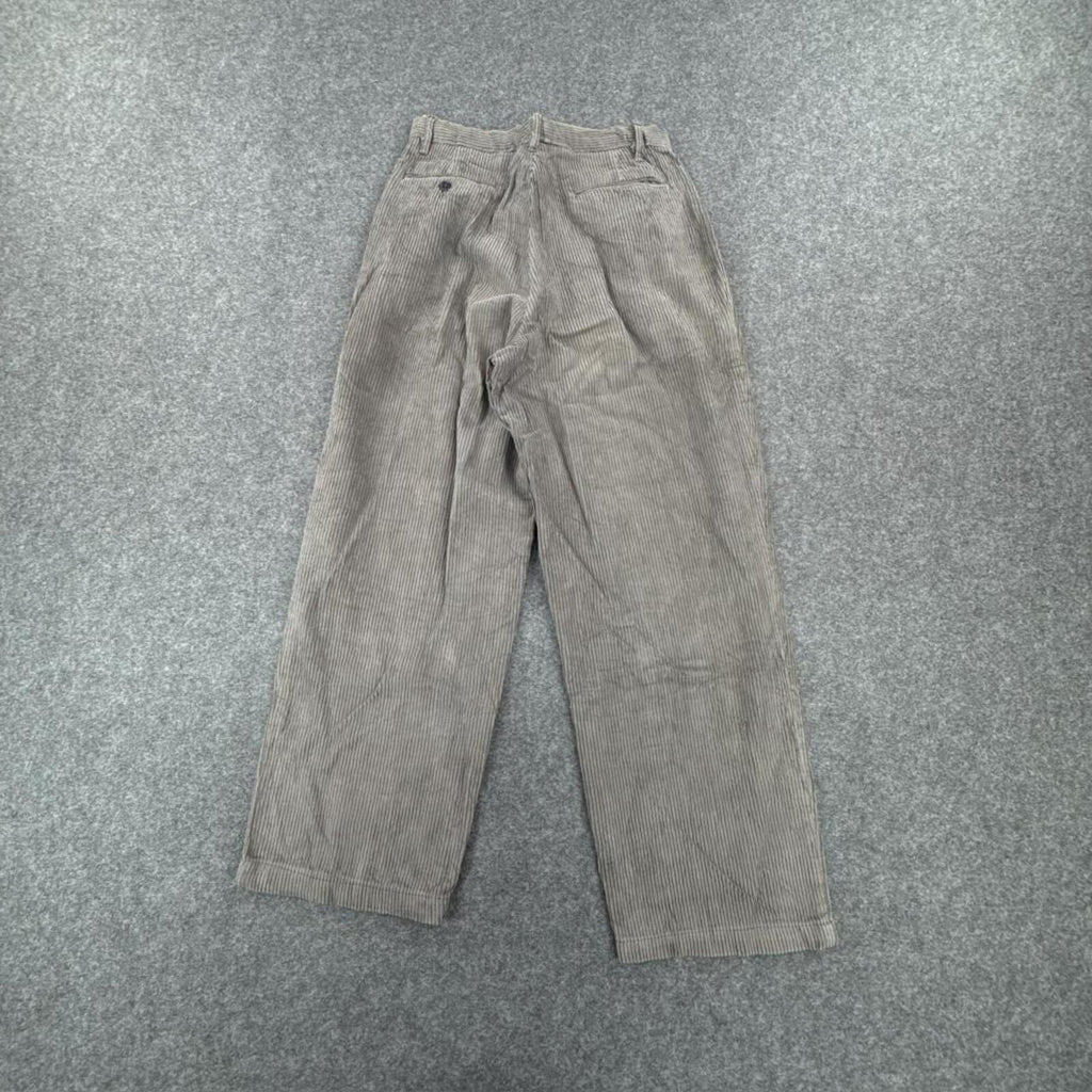 Grey corduroy Bay Club pants #90s