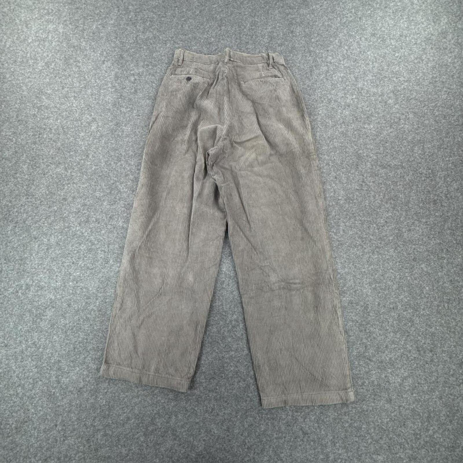 Grey corduroy Bay Club pants #90s