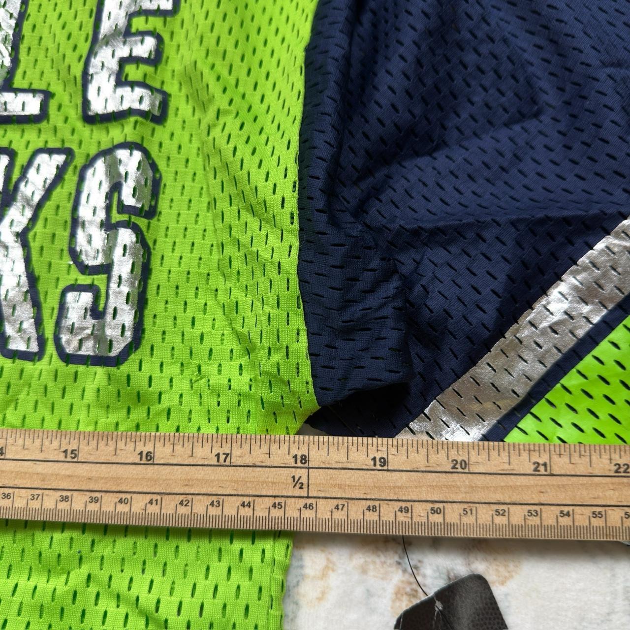 Seattle Seahawks Green and Navy Jersey Size S