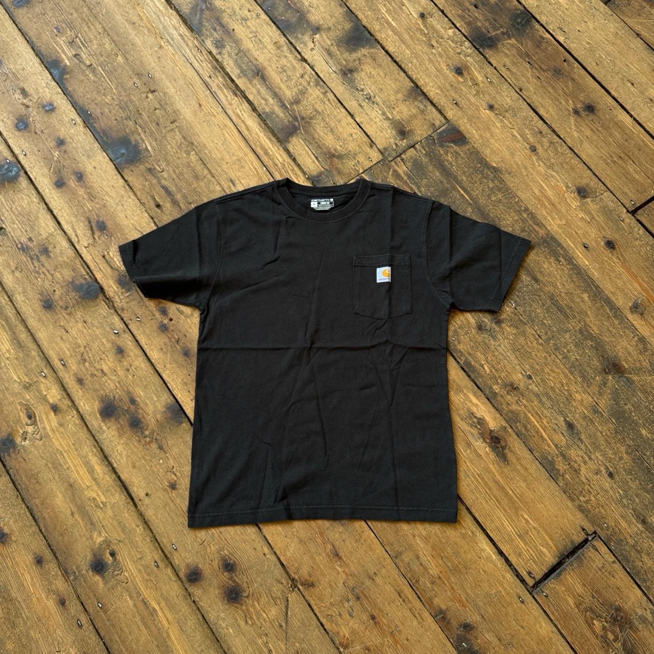 Carhartt Loose Fit Black Front Pocket T-Shirt Size S