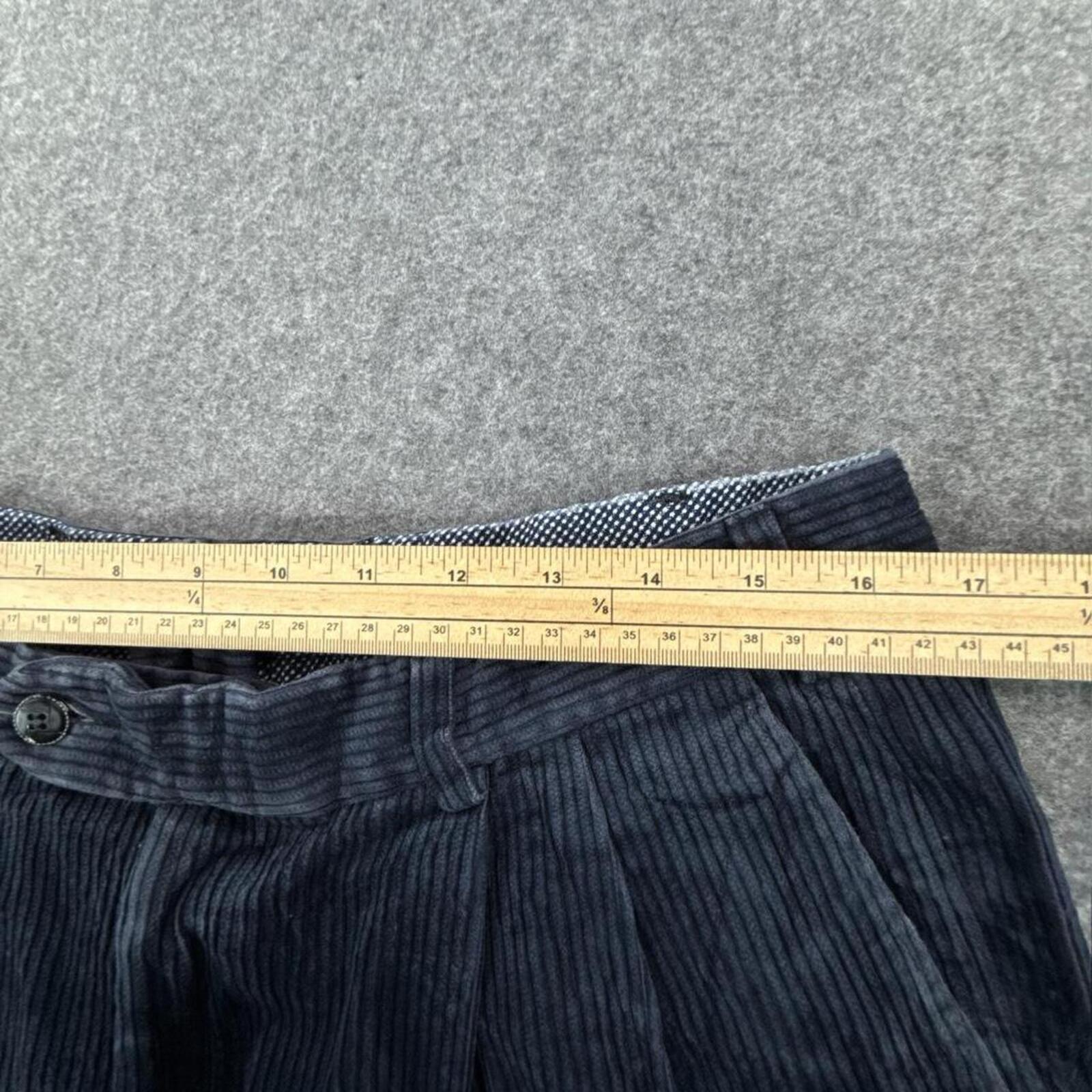 Denim blue corduroy trousers #corduroytrousers