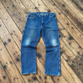 Dickies Relaxed Fit Medium Wash Blue Jeans W37