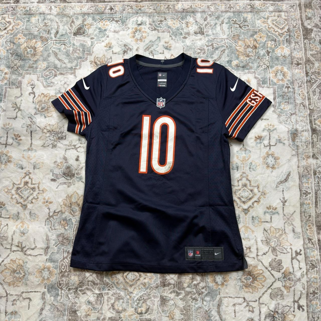 Nike NFL Chicago Bears Mitchell Trubisky Jersey in Navy Size M