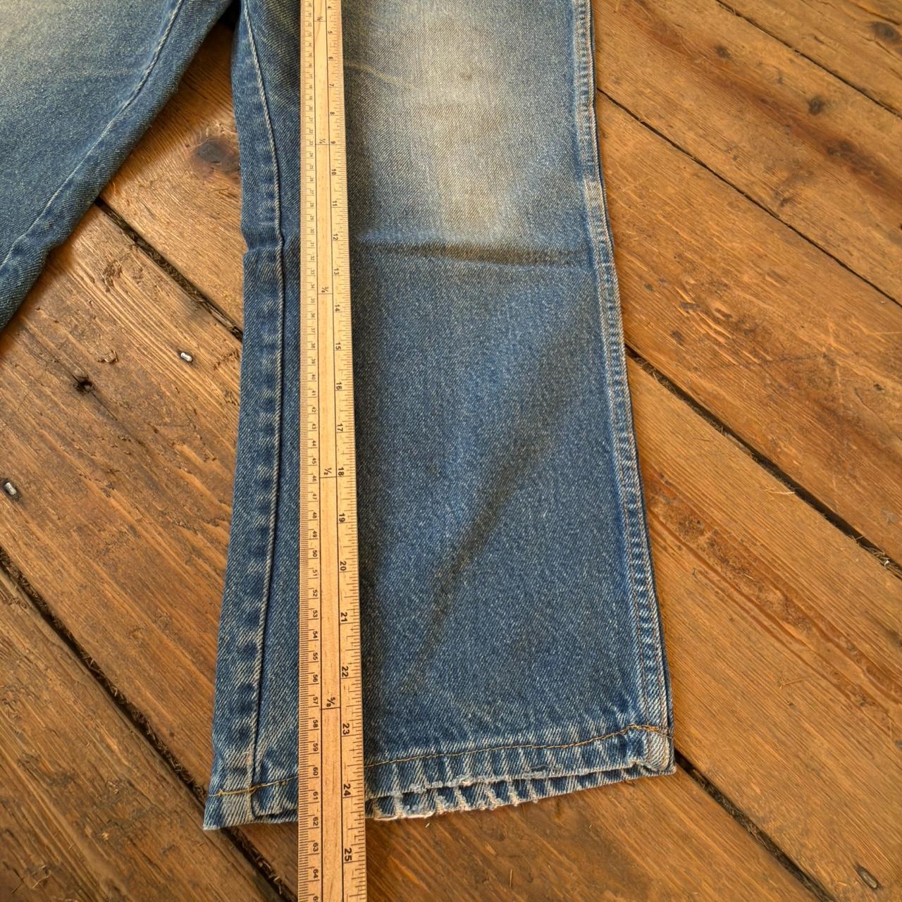 Dickies Distressed Back Pocket Medium Wash Jeans W35