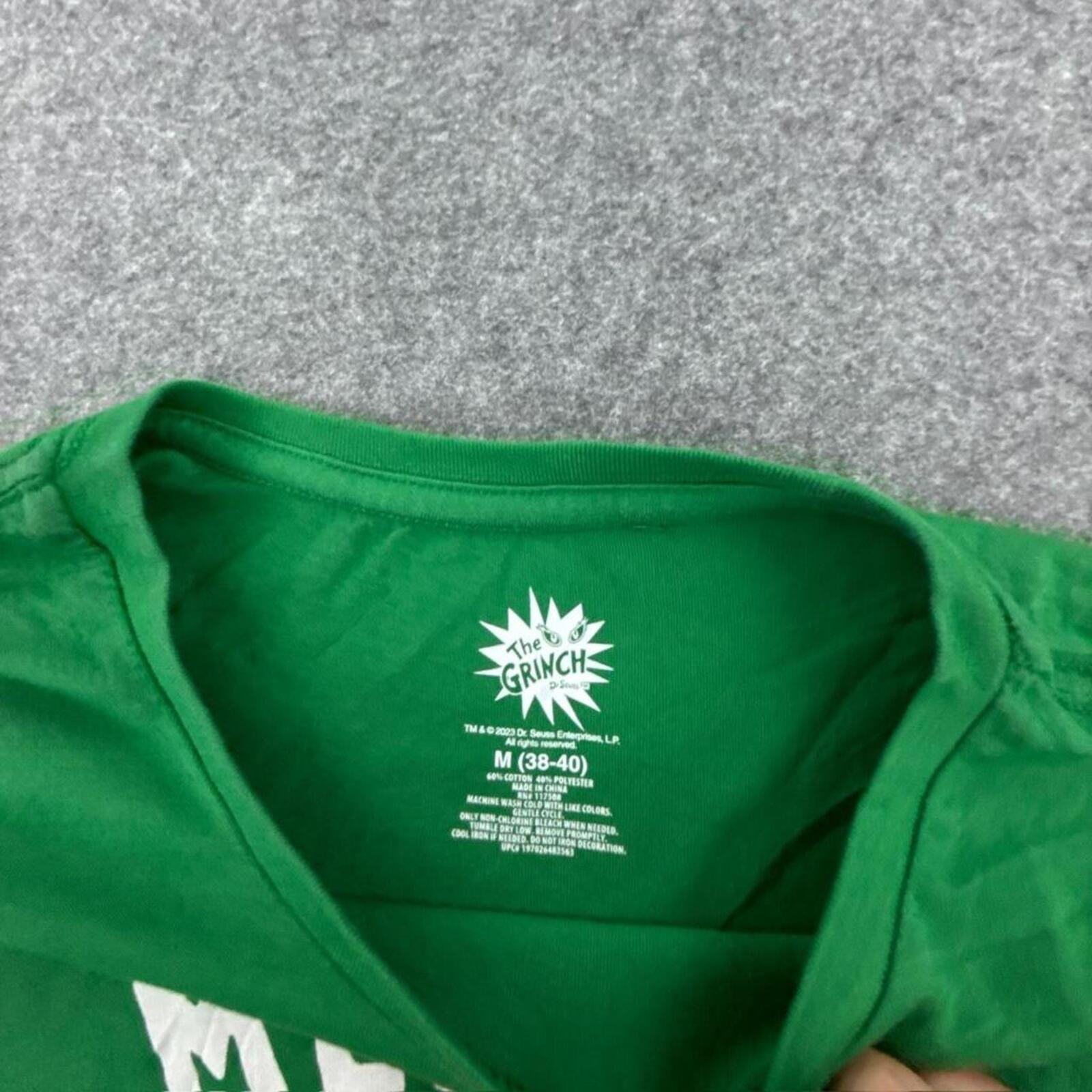 Green Grinch Christmas T-shirt